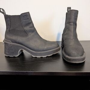 Sorel Women's Black Heeled Boots